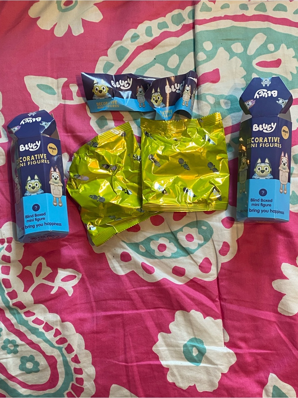 NWT 2 Bluey Blind Bag Phone Hangers Surprise unopened clingers phone tablet